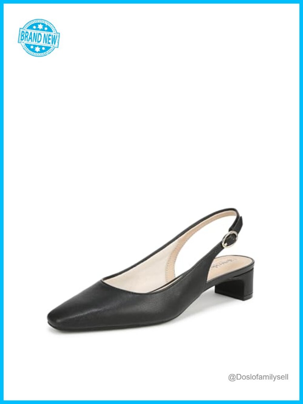 LifeStride Lorena Block Heel Slingback Dress Pump